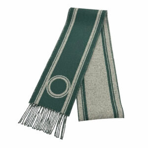 HERMES Gray Scarf